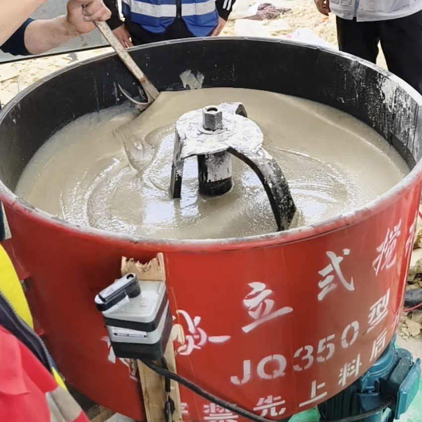 高明汽轮机余热压缩机导热油设备底座耐高温环氧树脂灌浆料